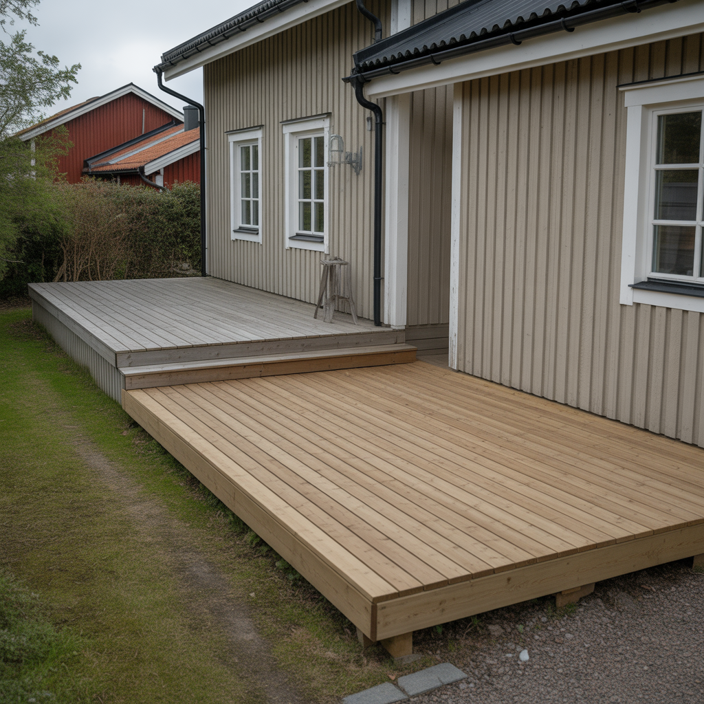 12.Vad paverkar livslangden pa en altan i tra jamfort med komposit