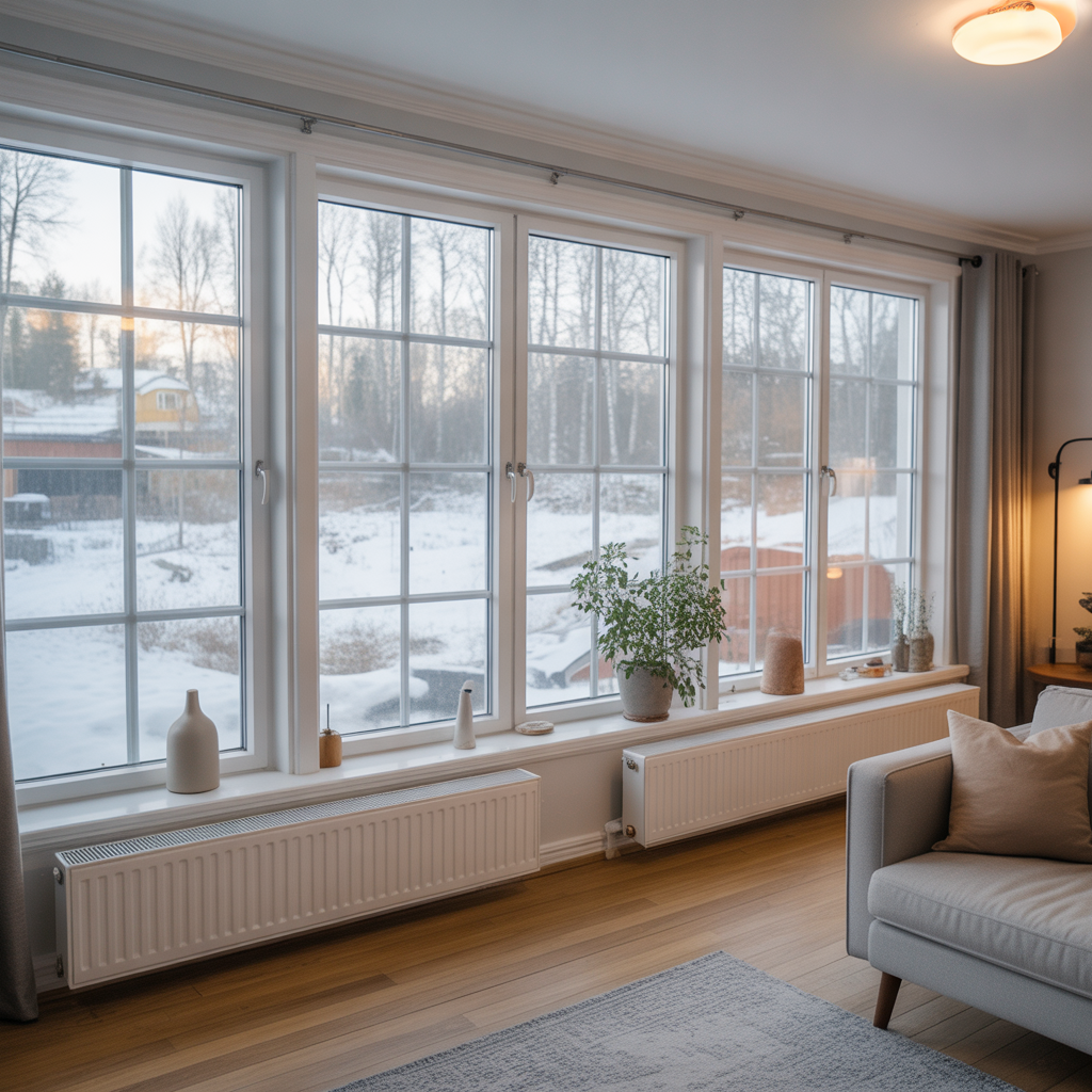 5.Fordelarna med att installera treglasfonster for battre isolering